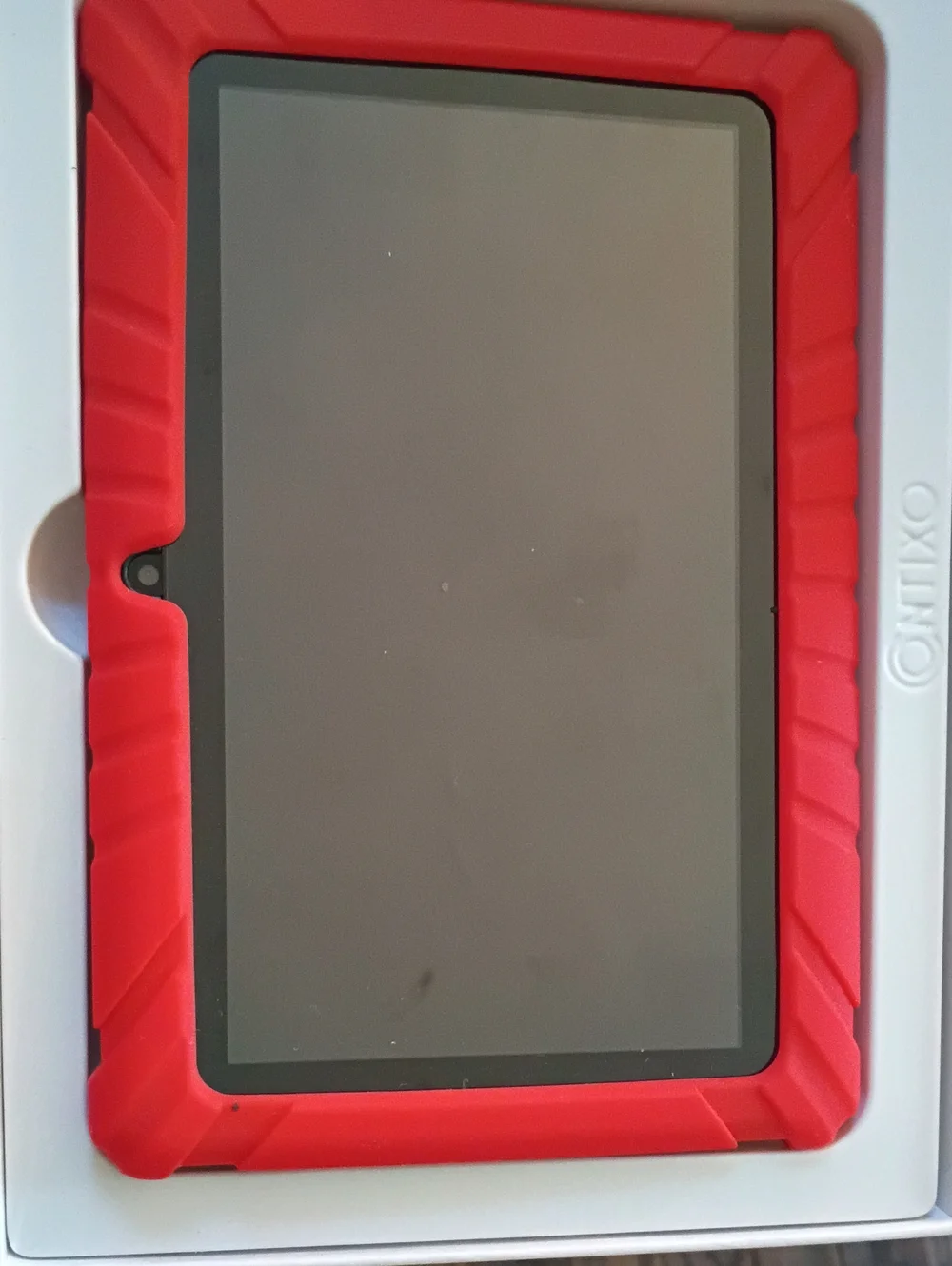 Red Kids Tablet with Protective Case - Brand Unknown
